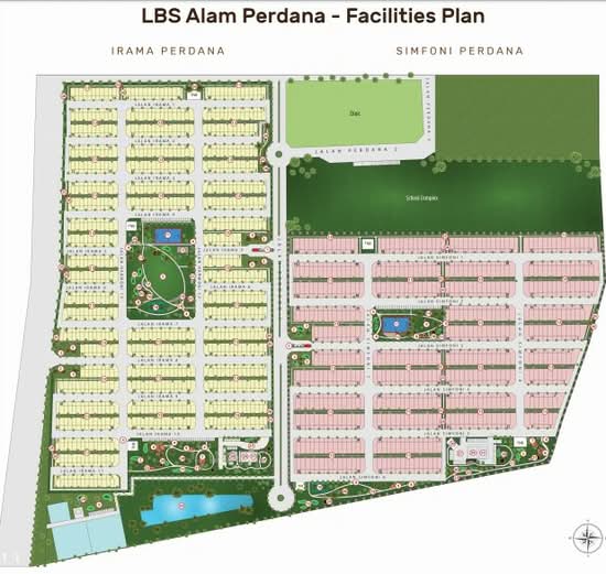 Rentak Perdana @ LBS Alam Perdana - Site Plan - iProperty.com.my