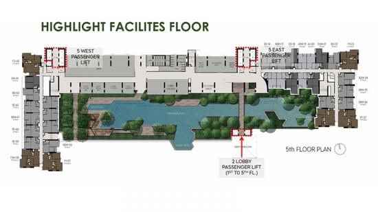 Life Sathorn Sierra - Site Plan