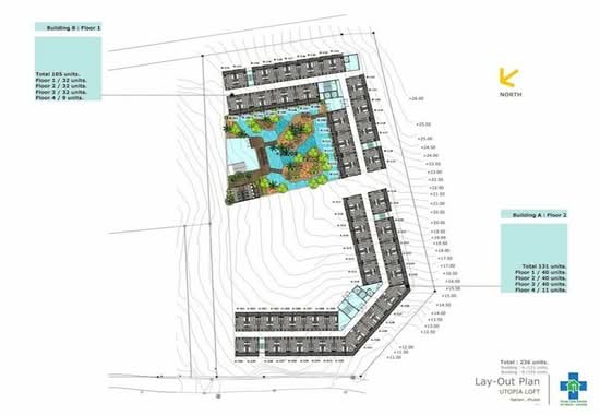 Utopia Loft Naiharn - Site Plan