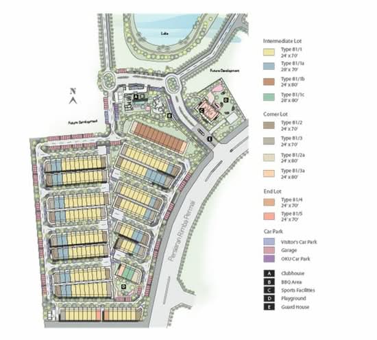 Areca Contempo Homes - Site Plan - iProperty.com.my