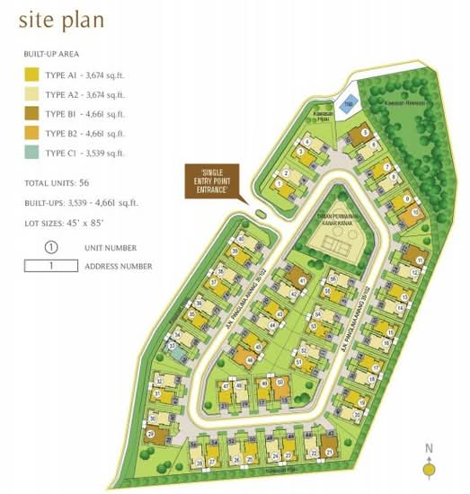 Citrina @ Alam Impian - Site Plan - iProperty.com.my