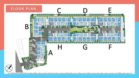 The Origin Ramintra 83 Station : ดิ ออริจิ้น รามอินทรา 83 สเตชั่น - Site Plan