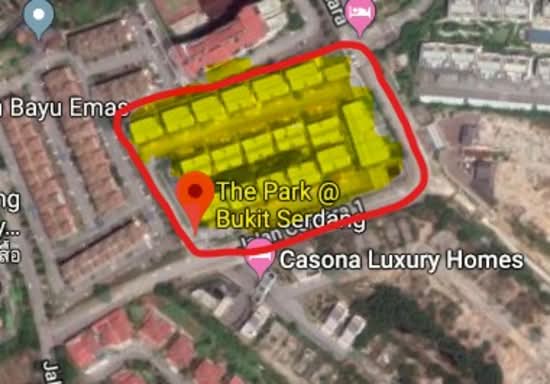 The Park @ Bukit Serdang - Site Plan - iProperty.com.my