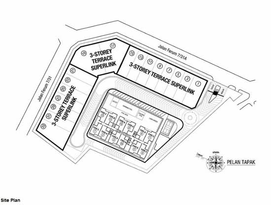 Prins Hill Residences - Site Plan - iProperty.com.my