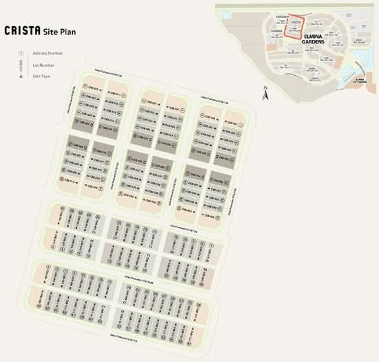 Crista Elmina Gardens - Site Plan - iProperty.com.my