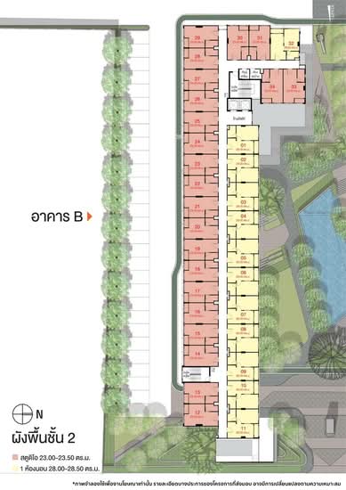 Lumpini Ville Chaengwattana 10 : ลุมพินี วิลล์ แจ้งวัฒนะ 10 - Site Plan