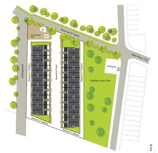 Aman Sara 3 Giardino Terrace - Site Plan - iProperty.com.my