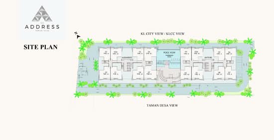 The Address - Site Plan - iProperty.com.my