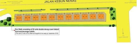 EXO Walk, Juru - Site Plan - iProperty.com.my