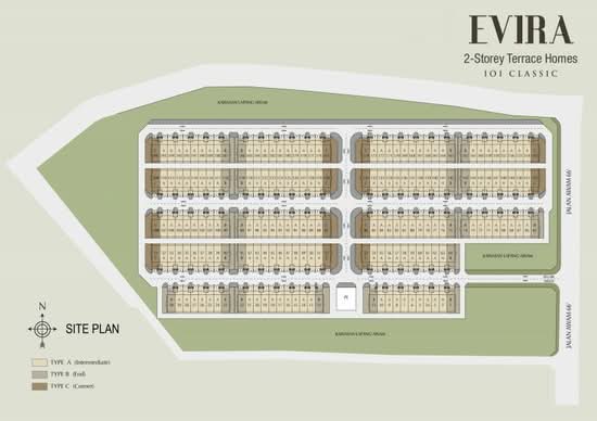 Evira @ Warisan Puteri - Site Plan - iProperty.com.my