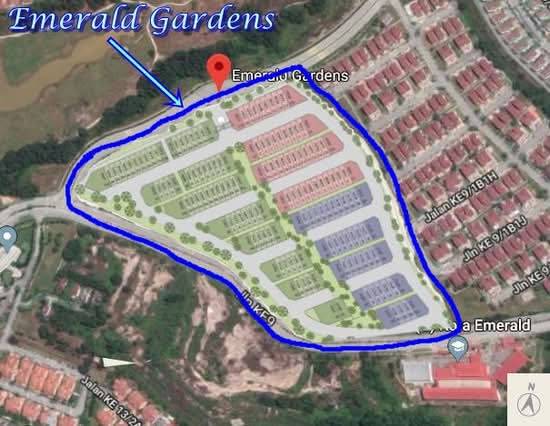 Emerald Gardens - Site Plan - iProperty.com.my