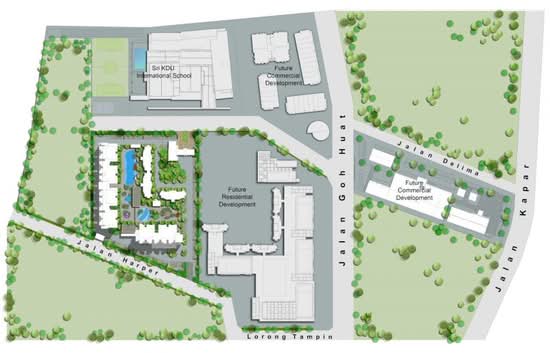 Berkeley Uptown - Site Plan - iProperty.com.my