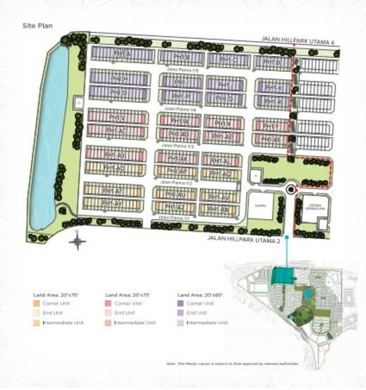 Hillpark @ Shah Alam - Site Plan - iProperty.com.my