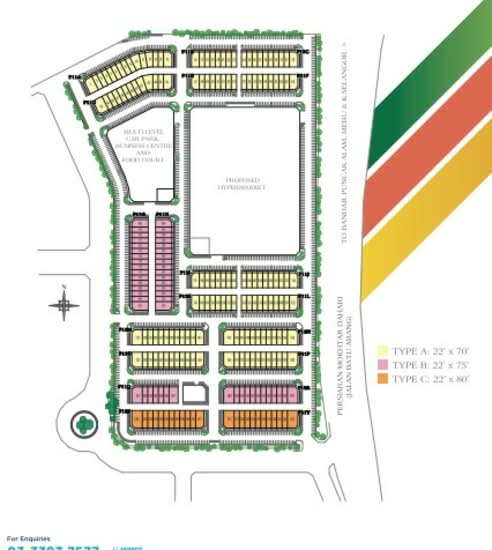 Hillpark @ Shah Alam - Site Plan - iProperty.com.my