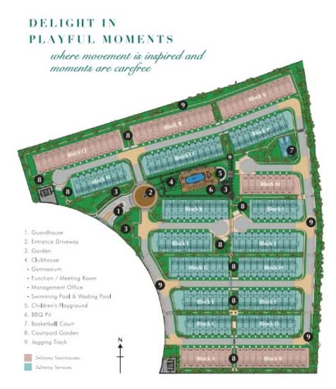 Monet Garden @ Monet Residences Sunsuria City - Site Plan - iProperty.com.my