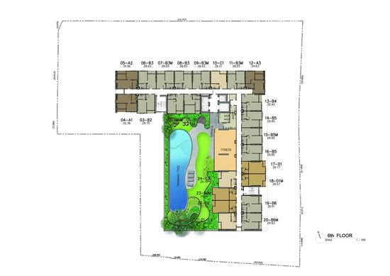 Rich Point @ BTS Wutthakat : ริช พอยท์ @ บีทีเอส วุฒากาศ - Site Plan