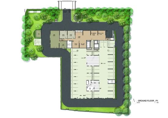 Rich Point @ BTS Wutthakat : ริช พอยท์ @ บีทีเอส วุฒากาศ - Site Plan