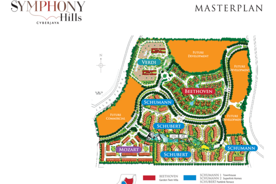 Mozart, Symphony Hills - Site Plan - iProperty.com.my