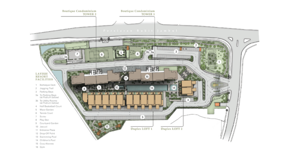 The Address Duplex Loft - Site Plan - iProperty.com.my