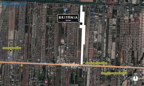 Britania Saimai Khukhot Station - Site Plan