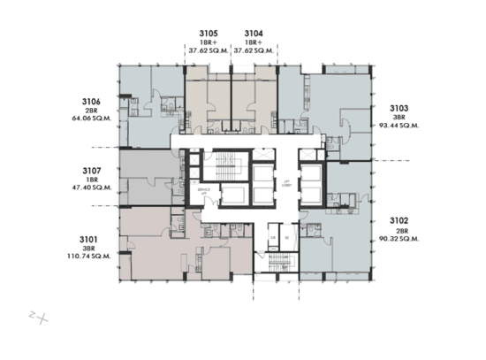 The Issara Sathorn - Site Plan