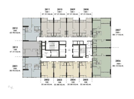 The Issara Sathorn - Site Plan