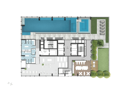 The Issara Sathorn - Site Plan