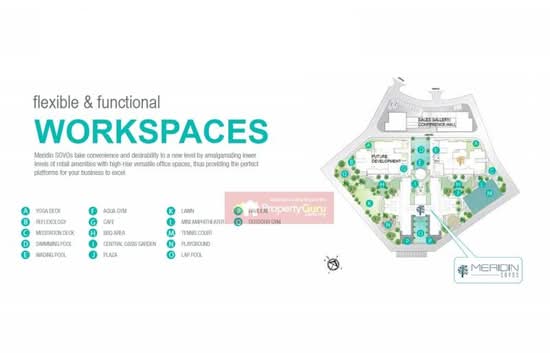 Meridin Executive Suites - Site Plan - iProperty.com.my