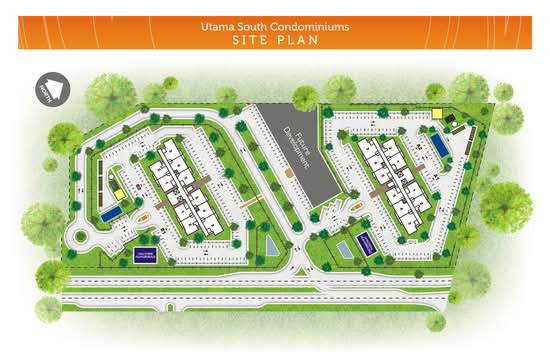 Utama South Condominium - Site Plan - iProperty.com.my