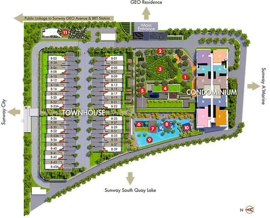 Sunway GeoLake Residences - Site Plan - iProperty.com.my