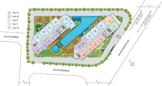 The Birch - Site Plan - iProperty.com.my