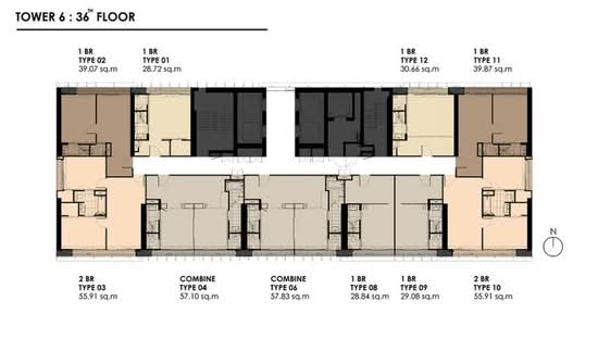 Park Origin Phrom Phong - Site Plan