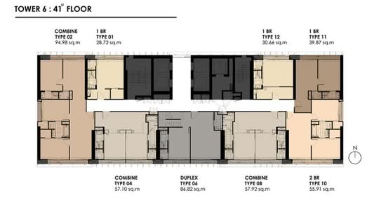Park Origin Phrom Phong - Site Plan