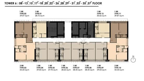 Park Origin Phrom Phong - Site Plan