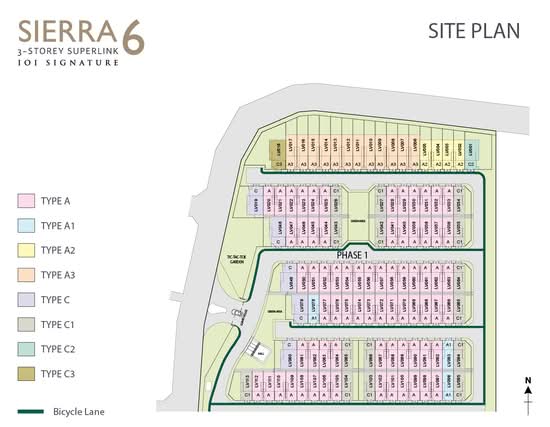 Sierra 6 - Site Plan - iProperty.com.my