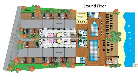 Escape Condominium : เอสเคพ คอนโดมิเนียม - Site Plan