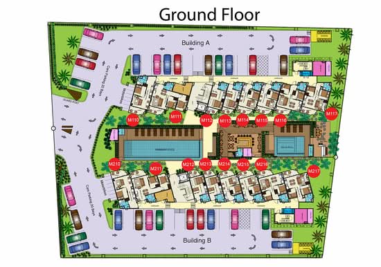 Mantra Condominium : มันตรา คอนโดมิเนียม - Site Plan