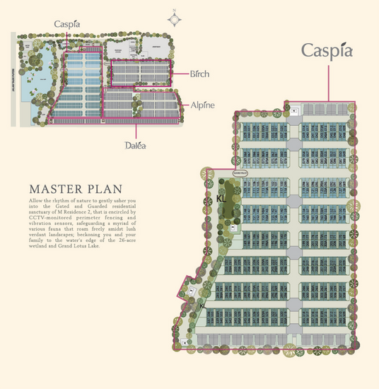 M Residence 2 - Caspia &amp; Dalea - Site Plan - iProperty.com.my