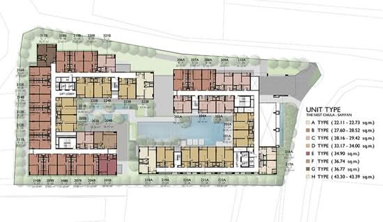 The Nest Chula-Samyan : เดอะ เนสท์ จุฬา-สามย่าน - Site Plan