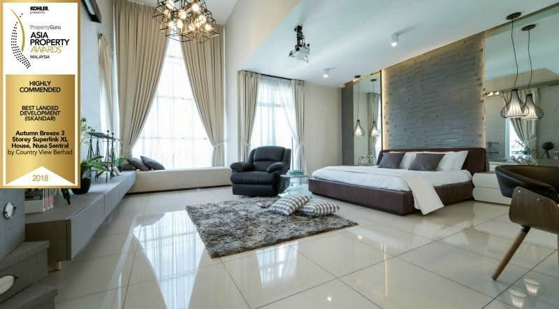 Autumn Breeze 3 Storey Superlink XL House, Taman Nusa Sentral