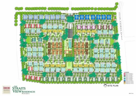 THE STRAITS VIEW RESIDENCES - Site Plan - iProperty.com.my