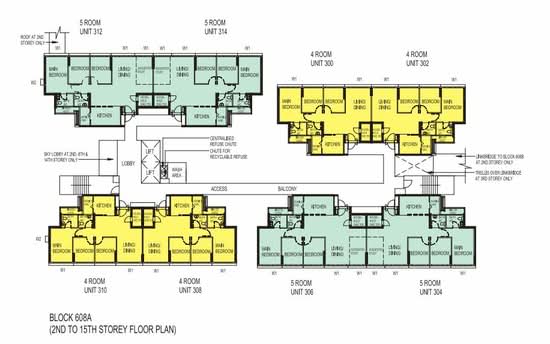 608A Tampines North Drive 1 - Site Plan