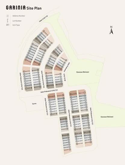 Garinia Elmina Gardens - Site Plan - iProperty.com.my