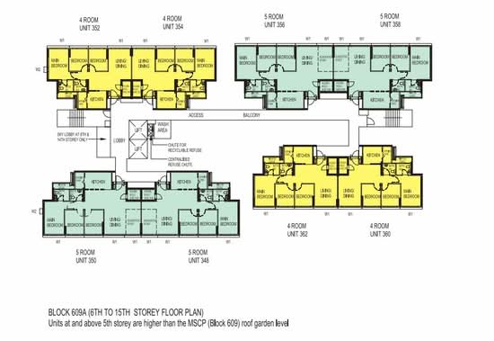 609A Tampines North Drive 1 - Site Plan