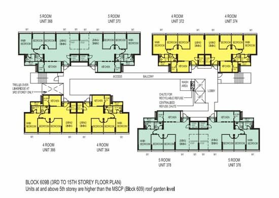 609B Tampines North Drive 1 - Site Plan