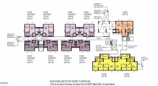 609D Tampines North Drive 1 - Site Plan