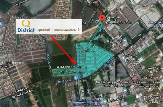Q District Suksawad-Wongwaen Rama 3 - Site Plan