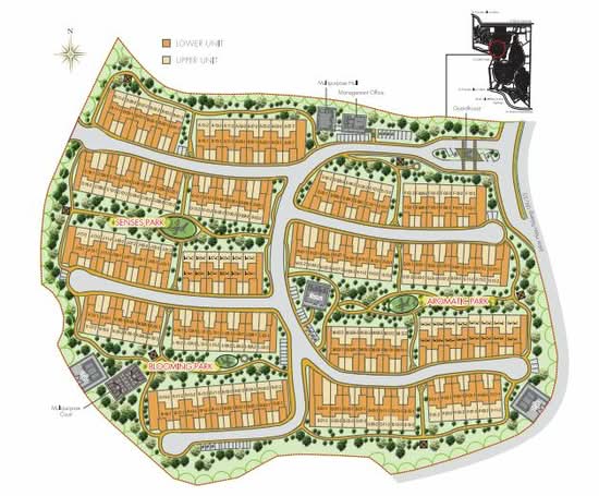 Primer Garden Town Villas @ Cahaya SPK - Site Plan - iProperty.com.my
