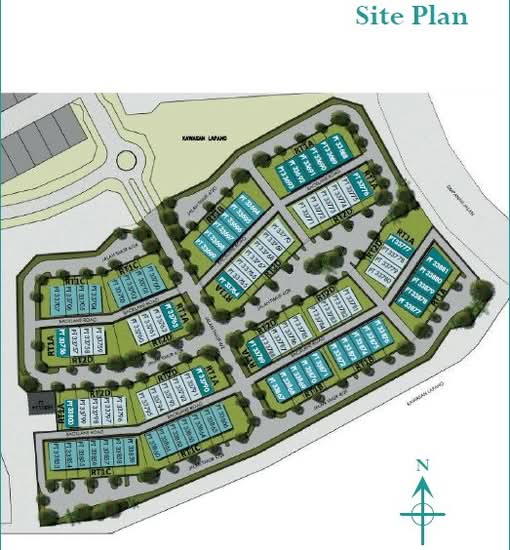 The Linea @ Enstek - Site Plan - iProperty.com.my