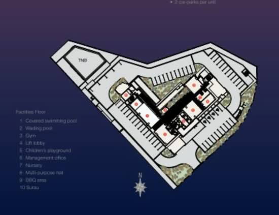 Zentro Residences Serviced Apartment - Site Plan - iProperty.com.my